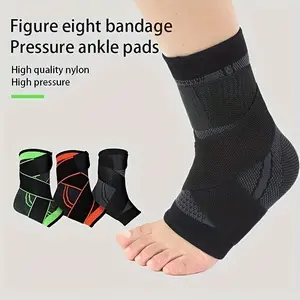 2pcs Ankle Support Compression Socks with Adjustable Straps, Breathable Mesh Design for Gym and Weightlifting, Ideal Gift for Fitness Enthusiasts