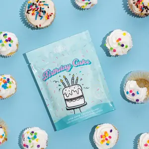 Art of Sucre Birthday Cake Cotton Candy - Sweet & Fruity Cotton Candy Treat | Fluffy, Fun, and Delicious Chew for - Perfect for Parties, Birthdays & Gifting