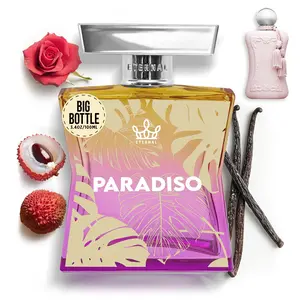 Eternal Paradiso - Inspired by Delina - 3.4 oz (100ml) - Eau de Parfum - Long-lasting - Vegan - Clean Ingredients - Perfume for Women - 2000 sprays per bottle