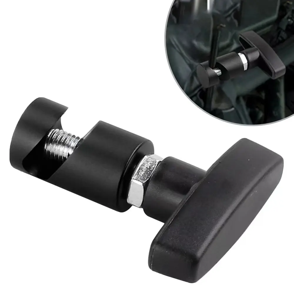 2pcs Car Engine Hood Support Rods, Rear Trunk Gas Pressure Rod Anti-Slip Fixing Tool, Adjustable Raising Lowering Bar, Non-Slip Safety Lever, Automotive Accessories, Car Accessory