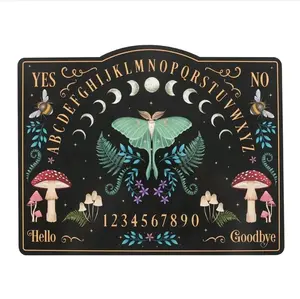 Dark Forest Talking Board with Mystical Moth Design and Alphabet Features for Engaging Communication