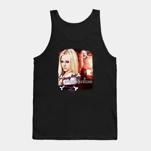 Avril Lavigne Unisex Shirt, Avril Lavigne , Avril Fan Tank Top Cotton Fabric