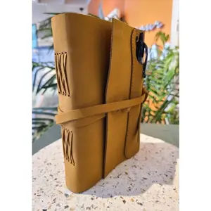 Leather Writing Journal With Pen Pocket