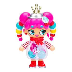 XOX Kweenie Candy Deluxe Figure: Articulated Plastic Miniature with Collectible Card