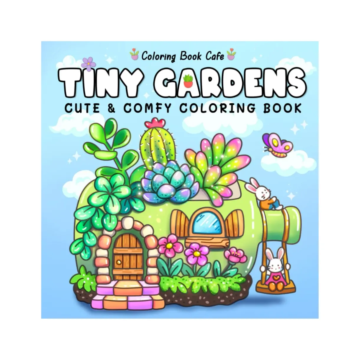 Cozy Girl Coloring Book | Bold & Easy Cozy Designs - Paperback
