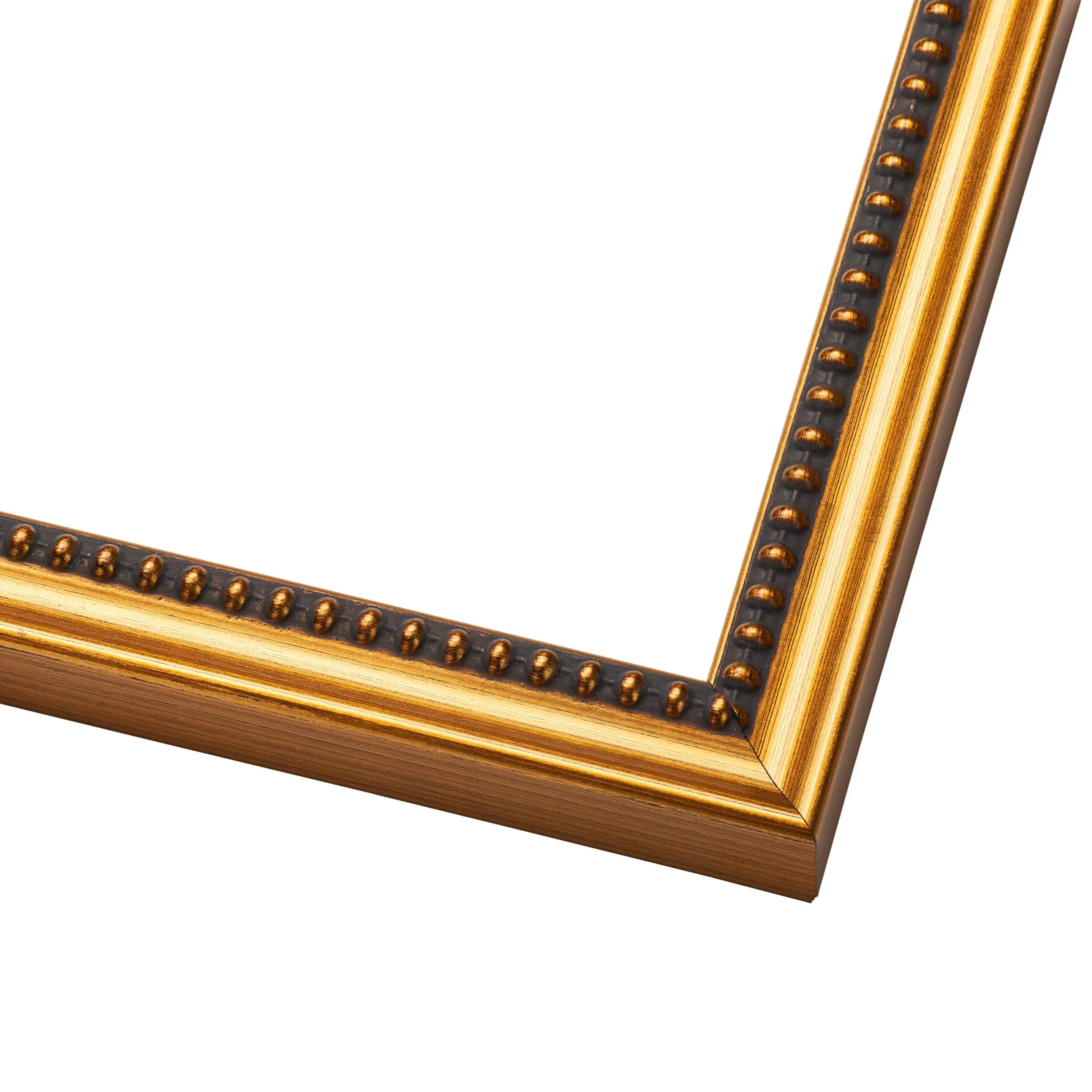 30x30 Classic Modern Gold Picture Frame - UV Acrylic, Foam Board Backing, Hanging Hardware