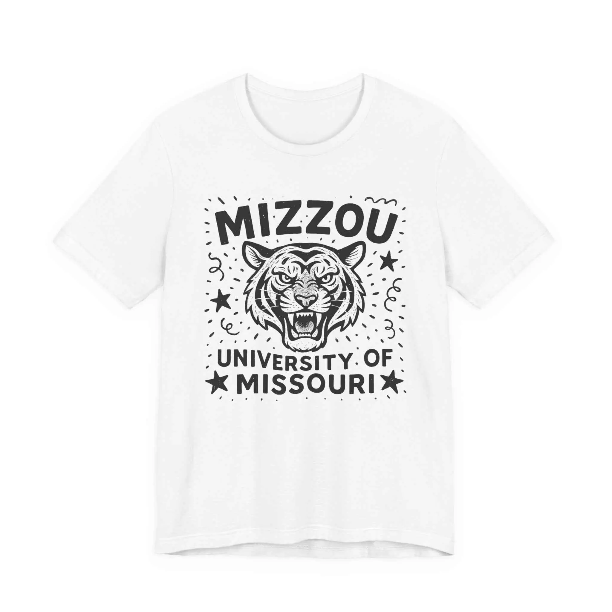 Vintage Mizzou Tigers T-Shirt | Retro University of Missouri Game Day Tee