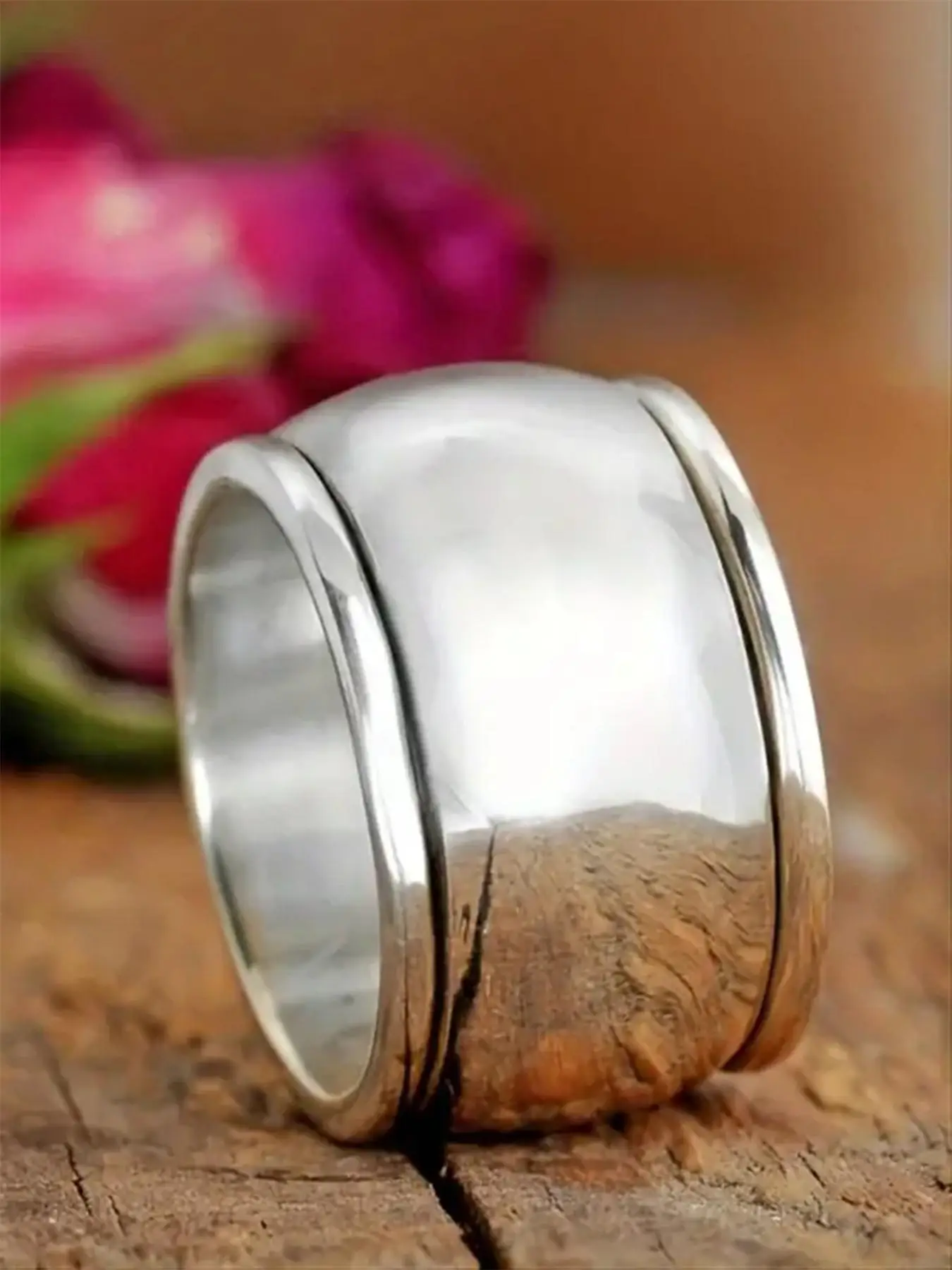 Vintage Simple Ring Fashion Jewelry Accessories for Women, Fashion Jewelry for Party, Daily Clothing Decor, Trendy All-match & Exquisite Jewelry for B