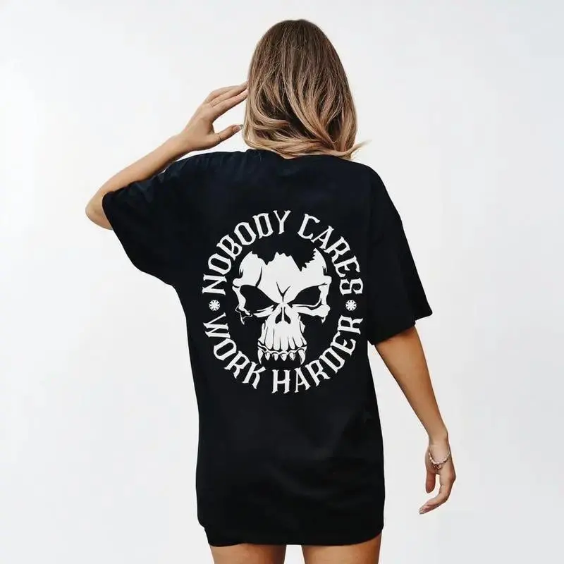 Nobody Cares Work Harder Shirt, Pump Cover Shirt, Gym Rat Gift, Weightlifting Shirt, Gym Gift,  Gym Shirt, Workout Shirt Cotton Fabric t0413Father's Day Gift