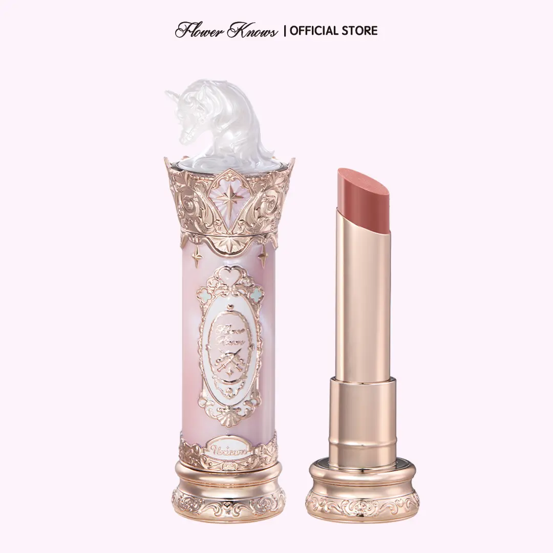 Flower Knows Knight Unicorn Collection Glazed Lipstick - Cosmetic with Moisturizer, Serum, Lightweight Gloss, Hydrating Mirror Finish for Flawless Lips, #summerwins, #DealsForYouDays