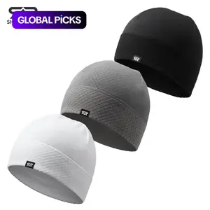 Unisex Winter Warm Skull Cap for Men Women,Lightweight Beanie Cycling Hat Sports Hat Breathable Helmet Liner Multifunctional Skull Caps, Breathable Material