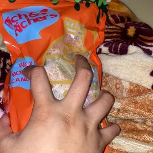 Rich & Richers Vintage Wax Bottle Candy 1 Pound Pack of Chewy Fruity Bonbons Juice Flavored Syrups Cherry Orange Lemon Blue Raspberry Green Apple Nostalgic Snack Sweet Fruit Gift TikTok Halloween Treat - Trick-or-Treat Bulk bag