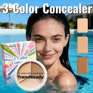 1PCS Multi-color Concealer, Dark Circle Concealer for Eyes, Face Concealer, Tattoo Body Concealer, Waterproof and Sweat-proof