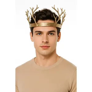 Gold Crown of Branches Costume Accessory