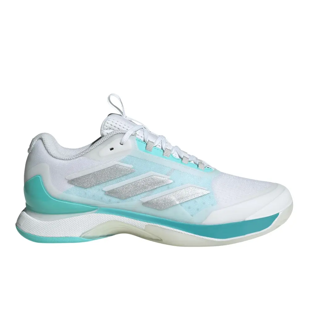adidas Womens Avacourt 2 Tennis Sneakers Shoes - Blue, White