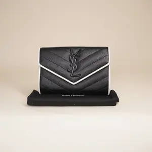 Pre-owned YSL leather Small Leather Goods SAINT LAURENT