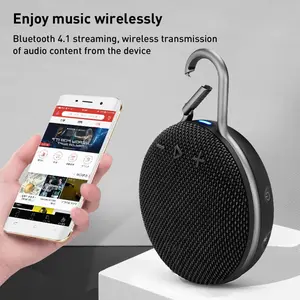 Bluetooth Speaker Outdoor  Powerful Sound Wireless Bluetooth Speaker, Perfect for On-the-Go Adventures and Outdoor Activities Clip3Max for Universal Cell Phone And Bluetooth Device 24H Playtime