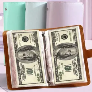 1pc Dual-Purpose Storage & Money Saving Organizer Wallet, Savings Tracker Organizer, Savings Binder with 100 Compartments, Portable For Home/Office/Travel/School and For Women, Men, Adults, Teens - Compact Cash & Accessories Management