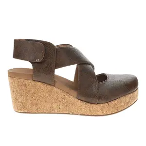 Corkys Womens Case Closed  Casual Sandals Casual Mid Heel 2-3" - Brown
