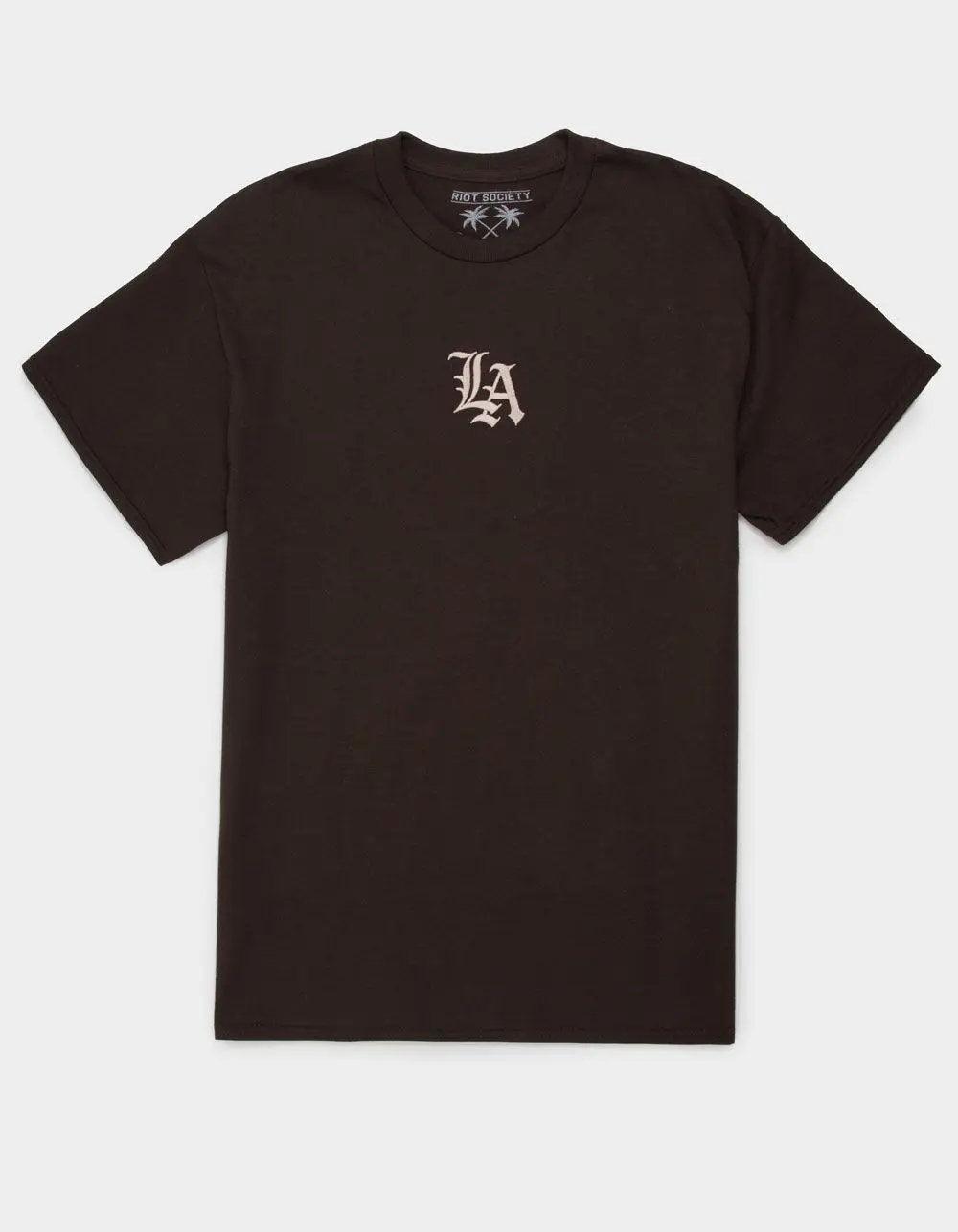 RIOT SOCIETY LA Center Embroidered Mens Tee