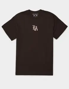 RIOT SOCIETY LA Center Embroidered Mens Tee