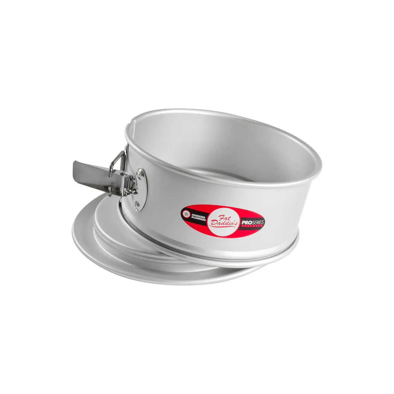 Fat Daddio's PSF-83 Anodized Aluminum Springform Pan, 8 x 3 Inch, Silver