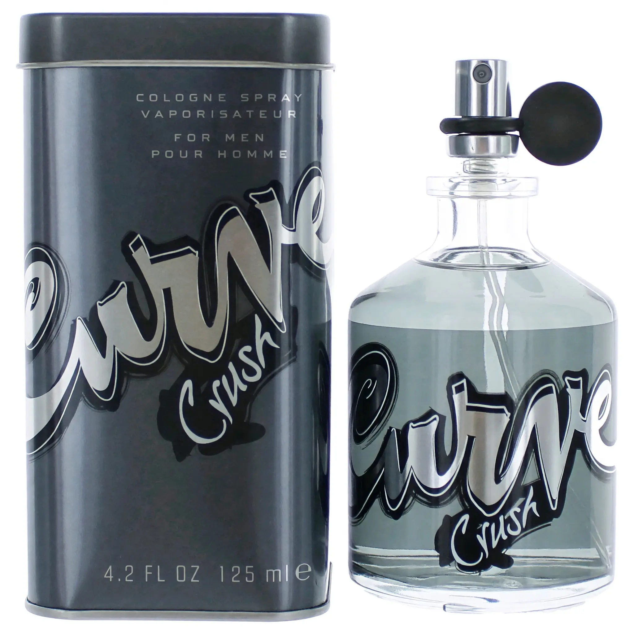 Curve Crush by Liz Claiborne, 4.2 oz Cologne Spray for Men, 4 To 4.9 Fl Oz, Aquatic, Bottled Spray Men's Fragrance, Woody Aquatic, Fresh Aroma, Musk, Men's Cologne, Spicy