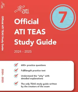 Official Ati Teas Study Guide 7 (2024-2025 Edition) -- Ati - Paperback