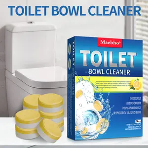 Maebho Automatic Toilet Bowl Cleaner 24 Tablets Year Supply Efficient Bleaching Odor Removal Safe for Toilets & Septic Systems