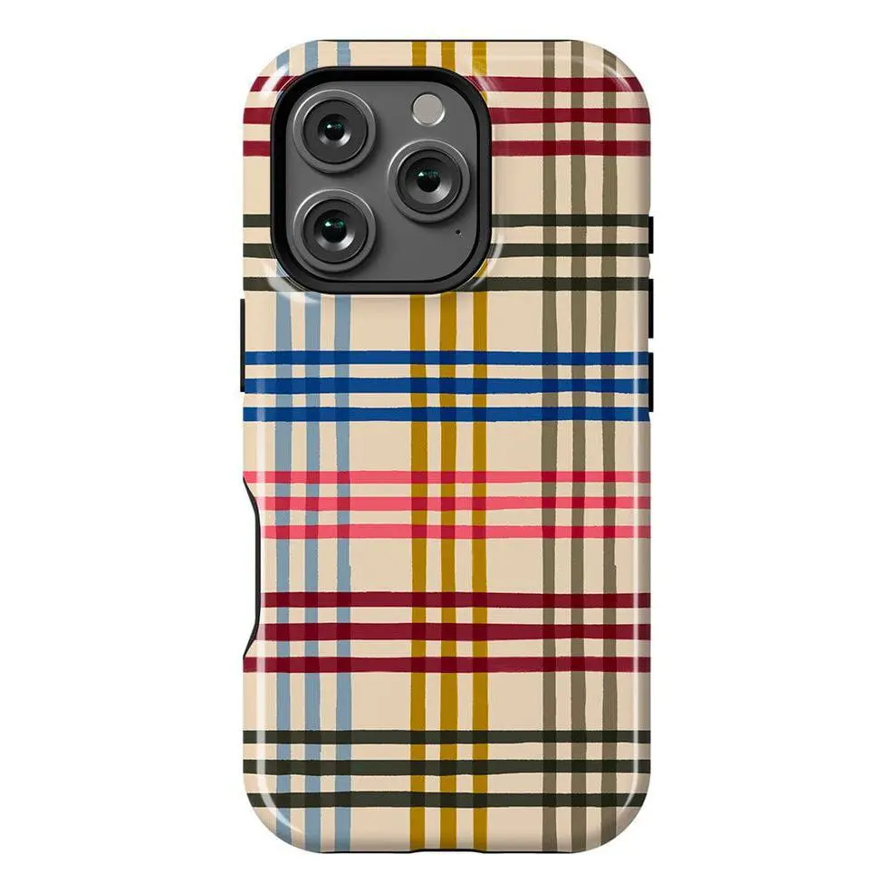 Casely iPhone 16 Pro Case | Cheer | Kitty and Vibe Holiday | Bold Protective Design | Compatible with MagSafe