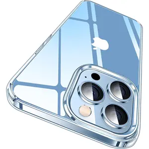 CASEKOO for iPhone 13 Pro Case Crystal Clear, [Never Yellow Technology] [Military-Grade Protection] Transparent Slim Cover Women Men for iPhone 13 Pro Phone Case 6.1 inch, Clear