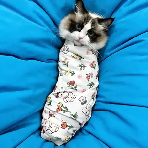 Calming Wrap for Cats, Kitty, Ideal for Grooming Sessions and Manages Heat Cycles