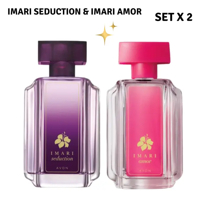 Avon Imari Seduction & Imari Amor Perfume Set | 2-Piece Fragrance Collection Avon Imari Seduction & Imari Amor Perfume Set | 2-Piece Fragrance Collection
