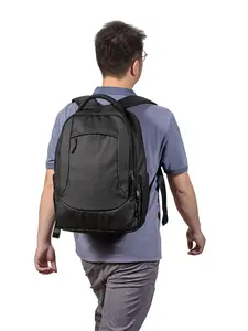 20L Summer Cooling Backpack with USB Fan, Breathable Travel Hiking Outdoor Bag, Solid Pattern, All Seasons Use