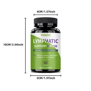 Lymphatic Drainage Supplements Pills - Lymphatic Support Total Herbal Cleanse Products Lymph Node Detox Cleanse Lymph System Drainage,Vitamin,Healthcare,Dietary,Fitness,Edible,happy hormone supplement