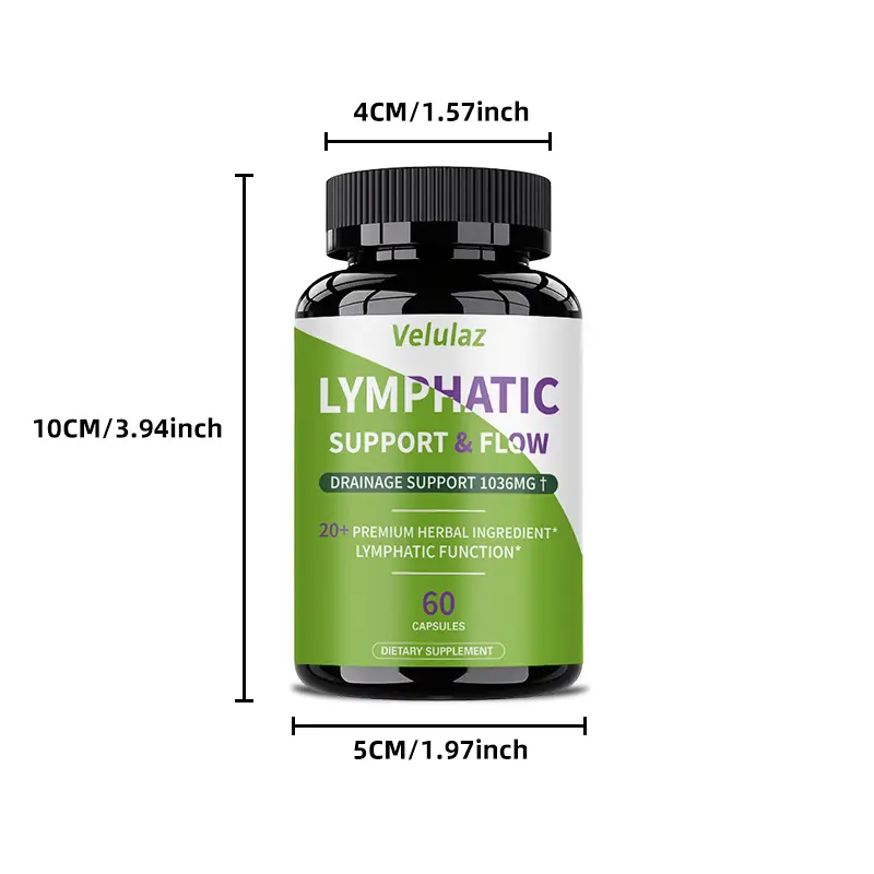 Lymphatic Drainage Supplements Pills - Lymphatic Support Total Herbal ...