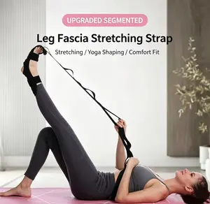 Ligament Stretch Strap & Foot Compression Sleeves, Sports Support Wrap, Ankle Drop Support Brace for Fitness Enthusiasts, Strength Training, Yoga & Flexibility Training — Portable Joint Protection