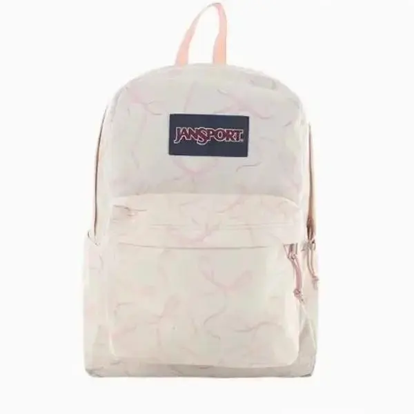 JanSport Printed Pattern Casual Backpack, Lightweight Student Bookbag with Side Water Bottle Pockets, Cute Animal & Abstract Print Daily Travel Rucksack for Teen Girls Boys, Multiple Prints Available