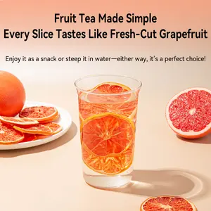 High Quality Freeze-dried Grapefruit Slices, Dried Grapefruit, Fruit Tea, 150g/5.3oz, 100% Freeze-dried Grapefruit Slices, Afternoon Tea, Decorations, Easter Cranberry Dry