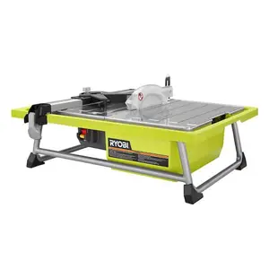 RYOBI 4.8-Amp 7 in. Blade Corded Tabletop Wet Tile Saw