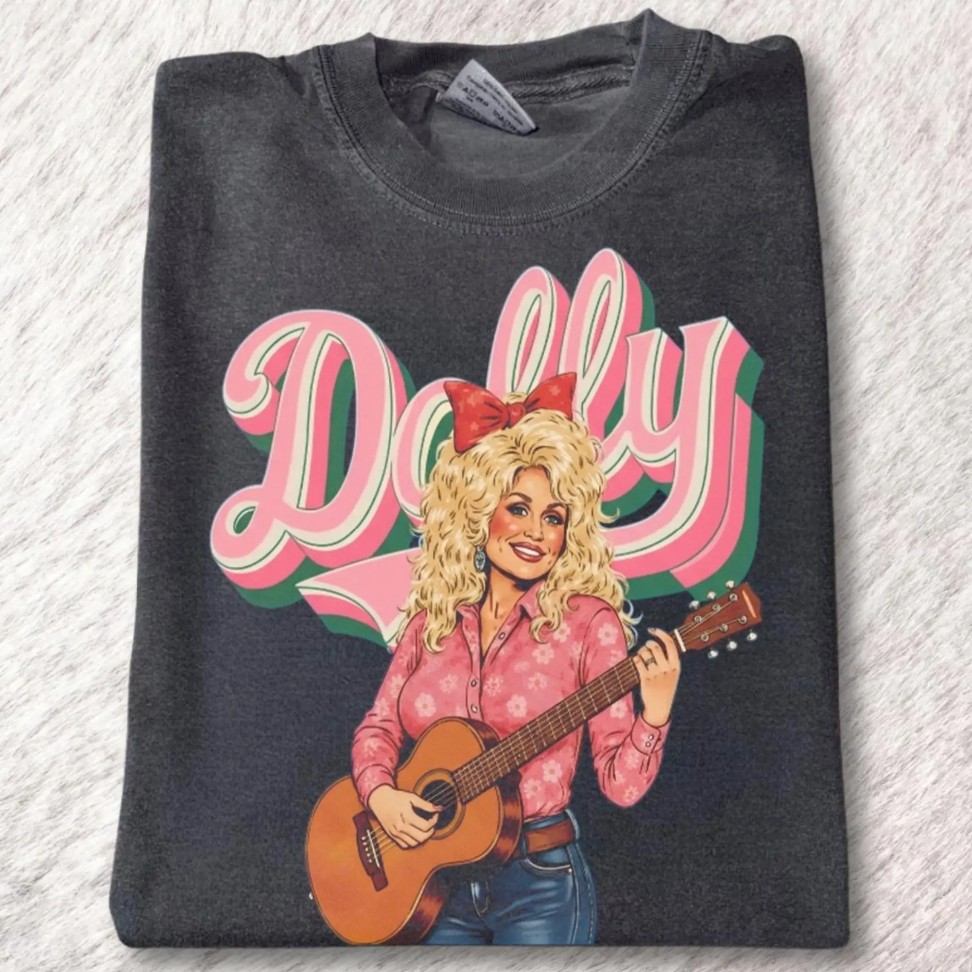 Vintage Dolly Parton Secrets - You’re Good At Keeping Secrets Graphic Tee - Dolly Parton Quotes - 80s Country Music Shirt - Run, Rose, Run Merch Casual
