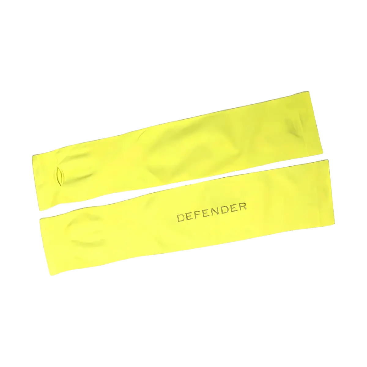DEFENDER Australia "Glow-Power" Sun Protection Sleeves - Driving Arm Sleeves, Cooling Ice Silk, Fluorescent Yellow