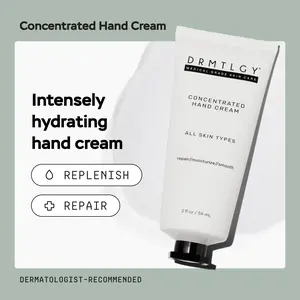 DRMTLGY Concentrated Hand Cream 2 fl oz Fragrance Free Hydrating Hand Treatment