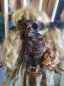 Decomp dollies scary Gothic dolls