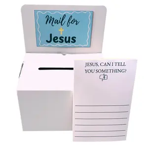 Letters to Jesus Prayer Box for Kids | Christian Prayer Kit & Mailbox Activity | Faith-Based Gift for Children