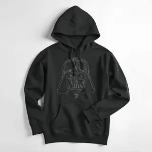 Men's Star Wars Darth Vader Helmet Pull Over Hoodie