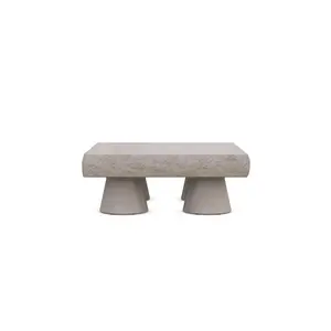 Azzurro Living Modern Drum Coffee Table Outdoor Living & Garden