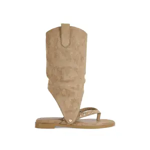 BARRERA-TAN CONVERTIBLE WESTERN SANDAL