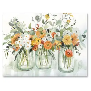 Courtside Market Trois Beauties 16x20 Canvas Wall Art