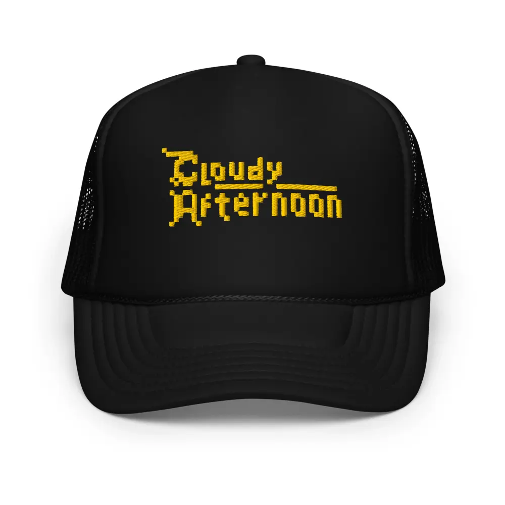 Cloudy Afternoon Trucker Hat Cloudy Afternoon Trucker Hat
